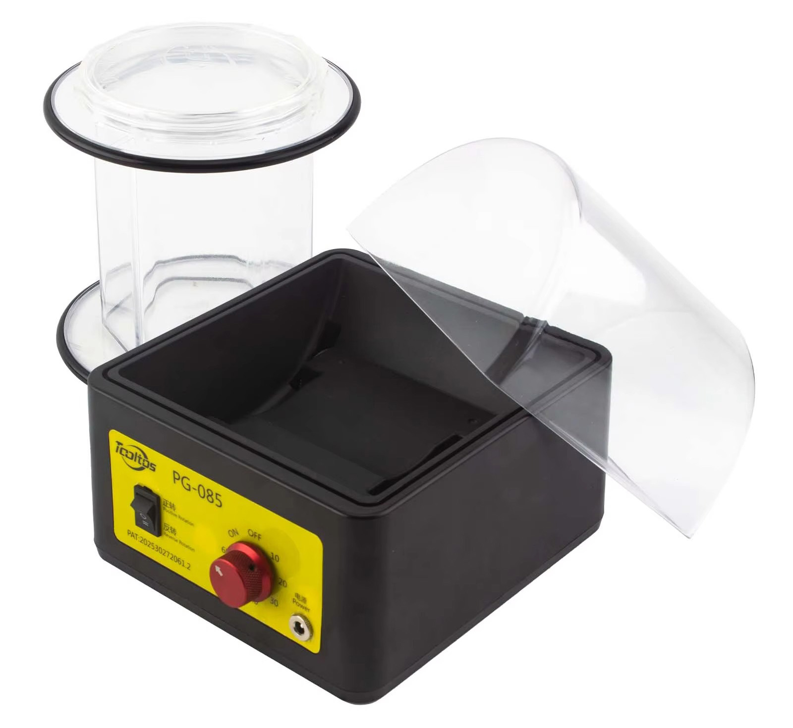 PG-085 Jewelry Barrel Rotary Tumbler Stone Gem Polisher Polishing Machine